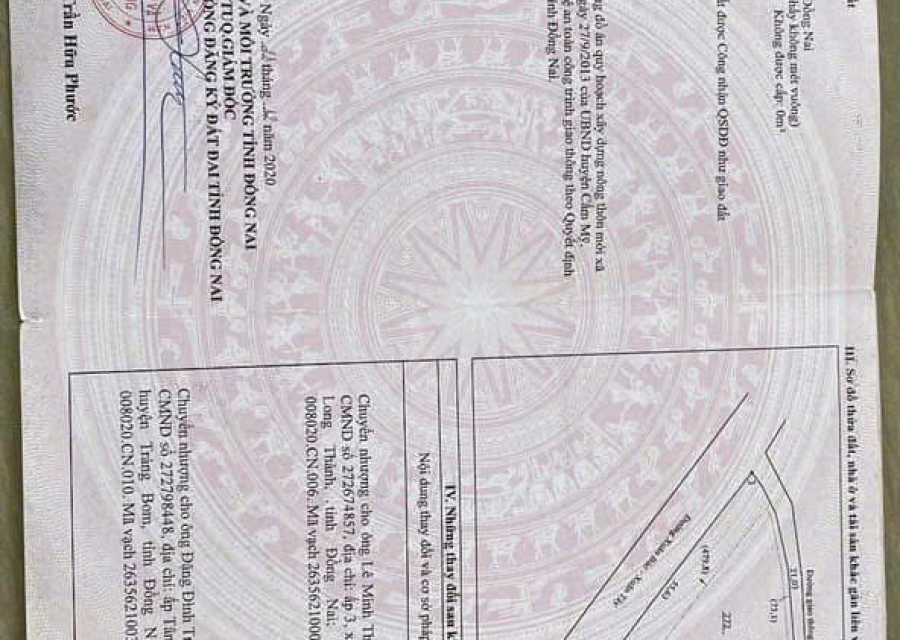 Bán Đất cách quốc lộ 1A chỉ 4 km  